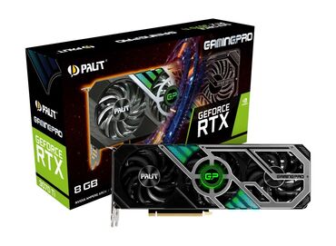 Принтеры: Видеокарта, Б/у, Palit, GeForce RTX, 8 ГБ, Для ПК