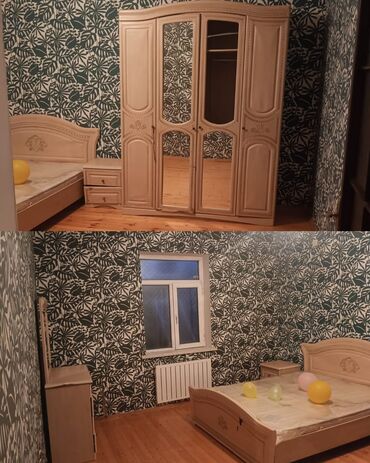 yataq mebel dəstləri: Двуспальная кровать, Б/у