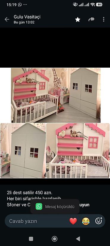 2li dest satilir 450 azn. Her biri sifarishle hazrlanib Sfoner ve