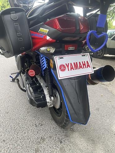 Скутеры: Скутер Yamaha (линейка Aerox/стайлинг), яркий тюнинг и туристическое — 3