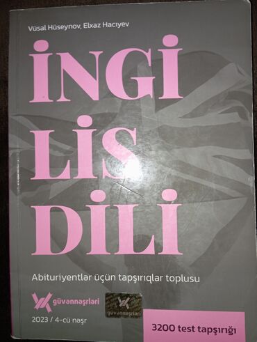İngilis dili: Məhsul: “İngilis Dili – Abituriyentlər üçün tapşırıqlar toplusu”