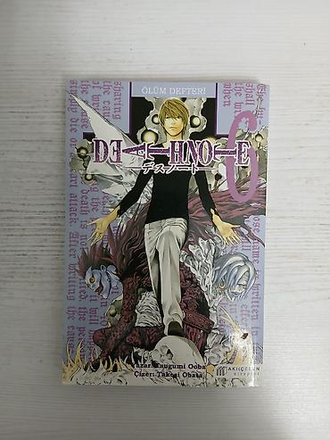 manga kitab: Məhsul: Death Note (Ölüm Dəftəri) manga – 1–6 cild - Dil: Türk dili - — 6