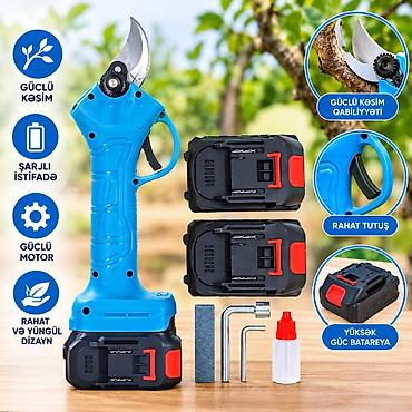 Bağ qayçısı elektron Şarj Edilən Bağ Alətləri – Yüksək Performans və