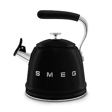 Qab-qacaq və mətbəx ləvazimatları: SMEG Whistling Kettle – Klassik fitilli çaydan - Tutum: 2.3 L (qutuda — 2