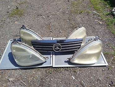 Автокосметика: Алдыңкы фаралар комплекти Mercedes-Benz 2000 г., Колдонулган, Оригинал, Германия — 1