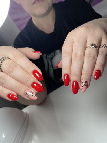 Маникюр, педикюр: Выравнивание, Гель лак, шеллак, Дизайн, Маникюр, Педикюр, Консультация — 28