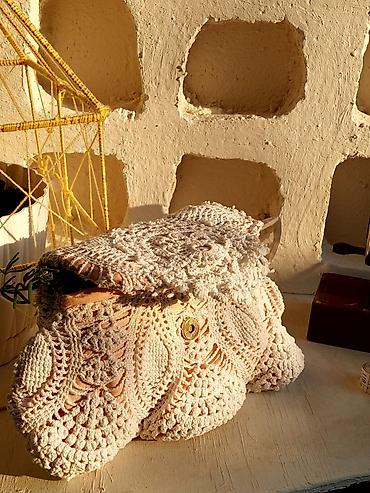 Çantalar: Əl işi toxuma çanta Instagram:@art_form.design - Material: pambıq — 7