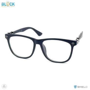 Компьютерные очки: Компьютерные линзы PHOTOCHROMIC + BLUE BLOCK 2в1 Оправа "Chrome — 3