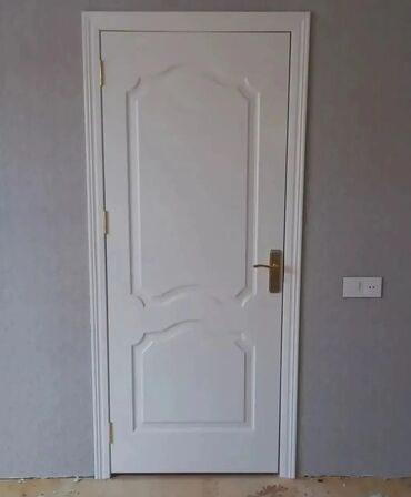 Otaq qapıları: Qonaq otağı üçün Yeni Otaq qapısı 90x205 sm Naliçnik ilə, Zəmanətli, Ödənişli quraşdırma, Pulsuz çatdırılma — 10