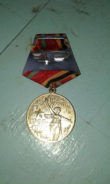 medal satışı: Kolleksiya üçün medallar satılır. Cəmi 4 ədəd qalıb. Biri 25 manat — 3