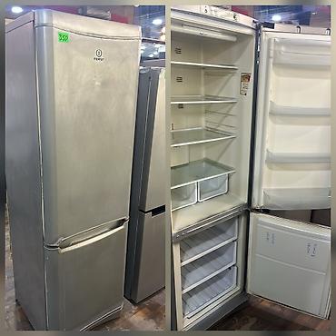 Indesit soyuducu (alt hissədə dondurucu) - Rəng: gümüşü/metallik -