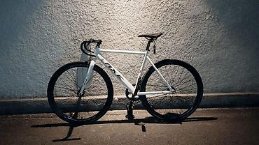 борт 53: Фикс-байк (single speed) AXE, дорожный/трековый стиль - Рама и вилка — 3