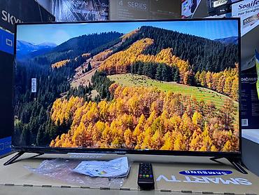 Телевизоры: Телевизор samsung 43Q80 smart Android tv с интернетом youtube, 110 см — 8