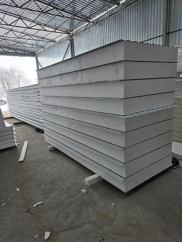 Сэндвич-панели кровельные: Сэндвич-панели белого цвета, предназначенные для строительства и — 12