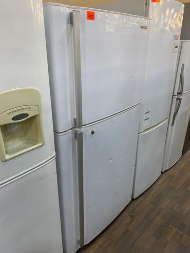 бэушный холодильник: 2 qapılı Samsung Soyuducu Satılır, rəng - Ağ, Dispenserli