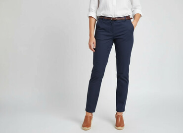 Women's Pants: Spodnie materiałowe damskie, rozmiar S