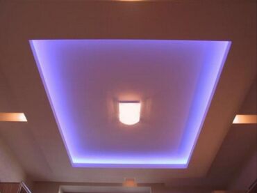 Натяжной потолок: Натяжной потолок 3D потолки, Глянцевое, Матовое — 17