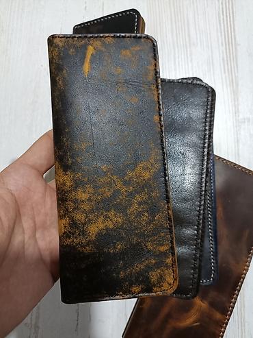 Портмоне: Портмоне лонгер Натуральная кожа — 17