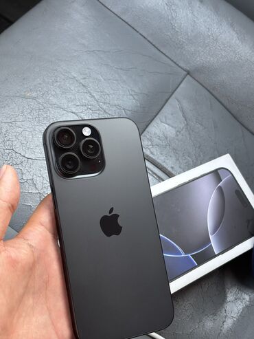 как узнать свой номер ошка кыргызстан: IPhone 16 Pro Max, Колдонулган, 256 ГБ, Black Titanium, Куту, 100 %