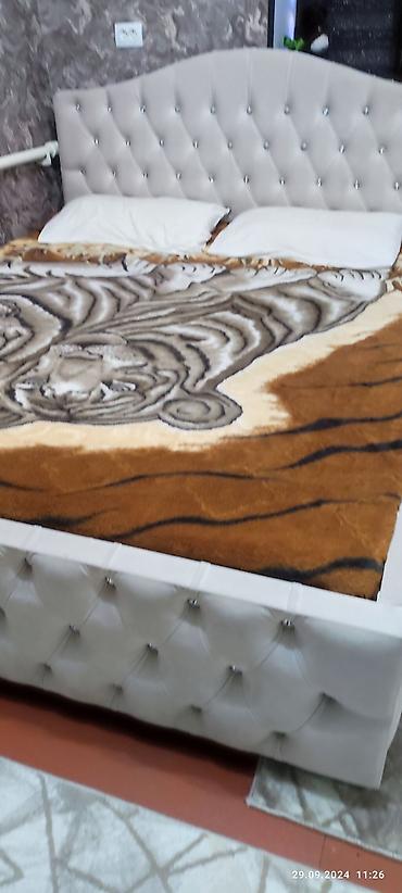 Спальные гарнитуры: Спальный гарнитур, Б/у, Тумба, Двуспальная кровать, Самовывоз — 4