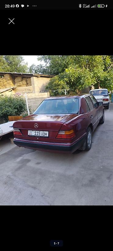 avante 3: Mercedes-Benz W124: 1988 г., Механика, Бензин, Седан — 1