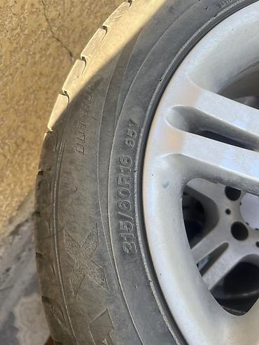 Дөңгөлөктөр монтажда 215 / 60 / R 16, Жай, Колдонулган, Комплект, Жеңил унаалар, Куйма, тешиктери - 5 lalafo.kg да — 2 Дөңгөлөктөр монтажда 215 / 60 / R 16, Жай, Колдонулган, Комплект, Жеңил унаалар, Куйма, тешиктери - 5 — 2