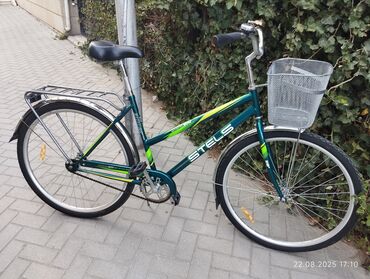 Velosiped ehtiyyat hissələri: Yeni Şəhər velosipedi Stels, 28", sürətlərin sayı: 1, Rayonlara çatdırılma