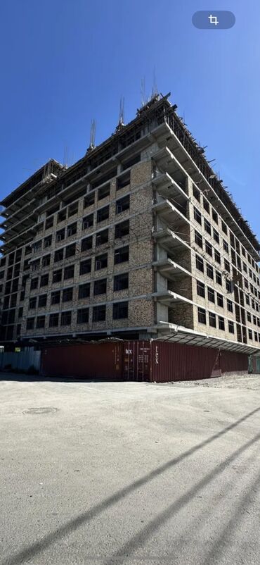 квартира джалабад: 1 комната, 42 м², Индивидуалка, 13 этаж, ПСО (под самоотделку)