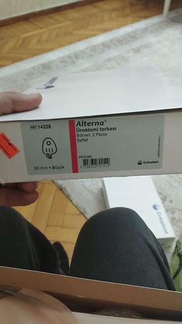 Xəstələr üçün unitazlar: Məhsul: Coloplast Alterna urostomiyə torbaları və aksesuarları - — 2