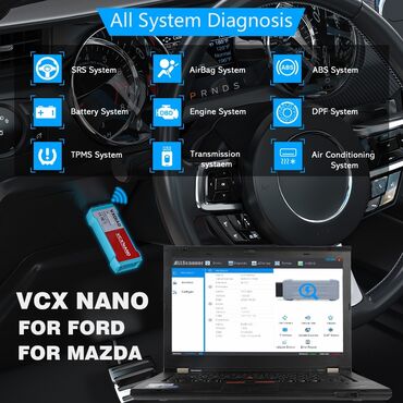 Alati za automobile: VXDIAG VCX Nano NX500 Pro WiFi za Ford Mazdu VXDIAG NΑΝΟ NX500 Pro za — 6