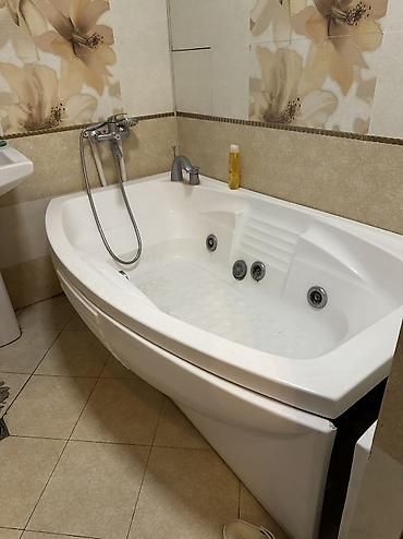cakuzi: Hidromassajlı künc vanna - Ölçü: təxmini 130–150 sm künc tipli — 1