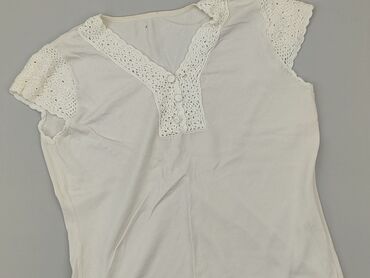 krótki białe t shirty: S (EU 36), condition - Good