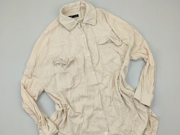 białe eleganckie bluzki z długim rękawem: Shirt, SinSay, XL (EU 42), condition - Good