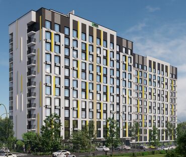 жер ак ордо 1: 2 комнаты, 70 м², Элитка, 11 этаж, ПСО (под самоотделку)