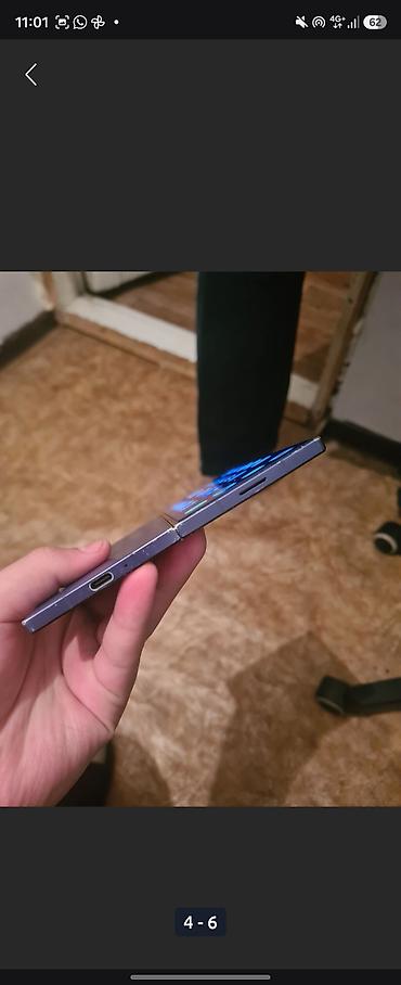 16 gb: Samsung Galaxy Z Flip6, Б/у, 256 ГБ, цвет - Серый, 2 SIM — 4