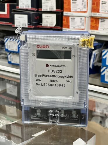 токовые клещи: Однофазный статический счетчик электроэнергии CLION DDS232