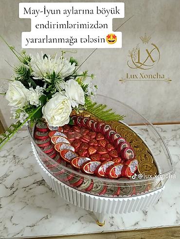 xonca kiraye: Həri, nişan, xına, toy xonçalarının kirayəsi və bəzədilməsi❤️😍 Sifariş — 5