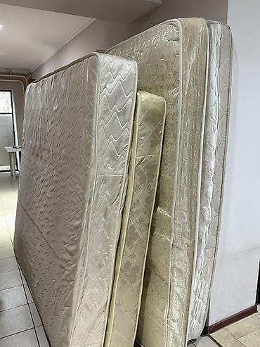 bed sheets: Б/ у матрастарды сатам, абалы ар кандай, Размер: 1м на 2м. 1,60 на — 1