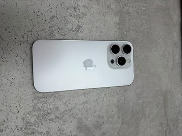 iphone d: IPhone 16 Pro, Б/у, 256 ГБ, Серебристый, Защитное стекло, 87 % — 3