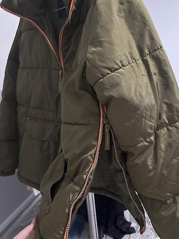 mary jane: Куртка CROPP OUTERWEAR, размер S. - Цвет: хаки (оливковый) с — 2