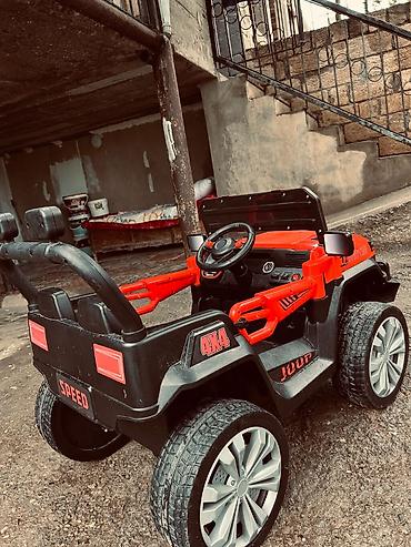 Детский мир: Uşaq üçün elektrikli “Jeep” tipli idarə olunan maşın Xüsusiyyətlər: - — 6