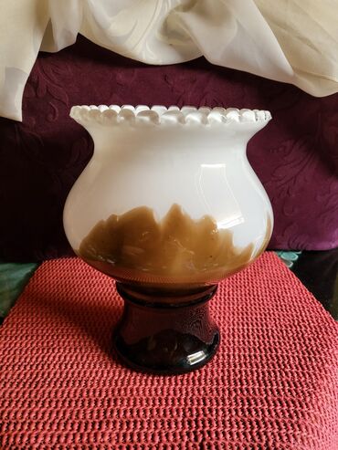 Ostali kućni dekor: Vaza nova ceska,duvano staklo 70te. Vaza bez ostecenja,sve na vazi — 3