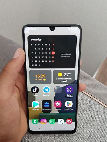 pixel 10: Samsung Galaxy A32, Б/у, 64 ГБ, цвет - Белый, 2 SIM — 1