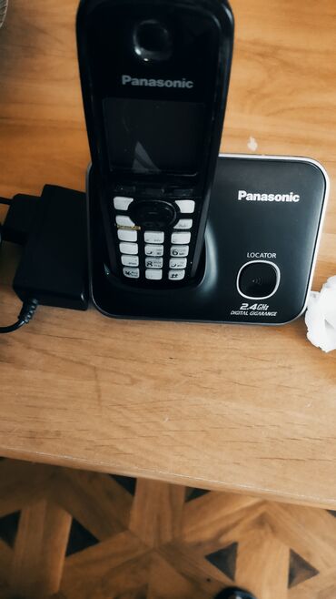 кнопка телефон: Stasionar telefon Panasonic, Simsiz