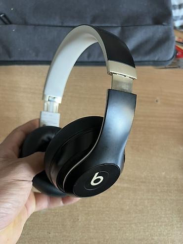 samsung buds pro: Наушники Beats Studio Pro, полноразмерные, цвет черный с белой — 1