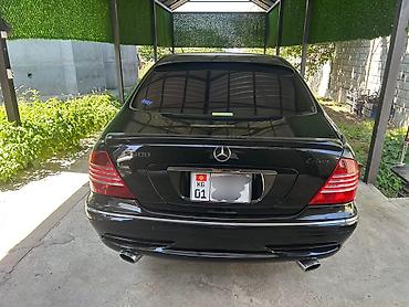 mersedes e class: Mercedes-Benz S-Class: 2002 г., 5 л, Автомат, Бензин, Седан — 2