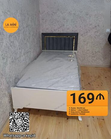 купить кровать трансформер: Təknəfərlik çarpayı, Bazasız, Matras ilə, Siyirməsiz