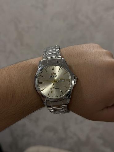 casio sumqayit: Orient kişi qol saatı - Klassik dizaynlı, paslanmayan poladdan korpus — 3