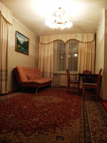 долгосрочная квартира аренда ош: 2 комнаты, Собственник, С мебелью полностью