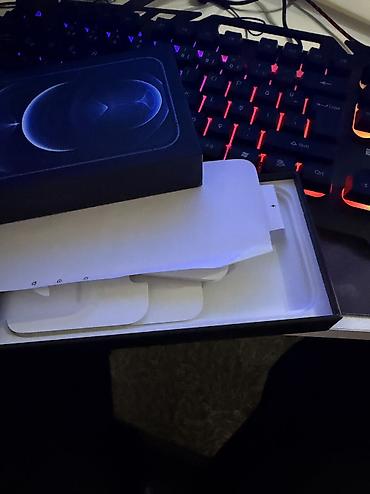 Apple iPhone: IPhone 12 Pro Max, 256 GB, Pacific Blue, Face ID, Barmaq izi — 11